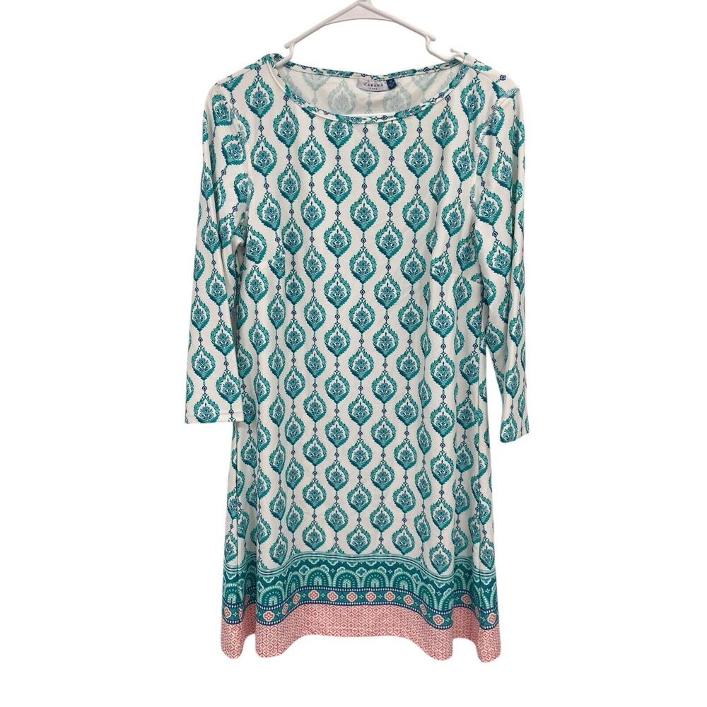 Cabana Life Santorini Cabana Shift Dress Size Medium